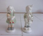 Vintage boy and girl salt and pepper shakers.