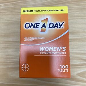 One A Day Women's Multivitamin & Multimineral Tablets 100ct Exp 03/2025