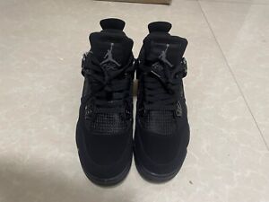 Men’s US Size air-4 Black jordan4 Fashion Sneakers