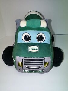 Hess 2021 My Plush Toy Truck Cement Mixer Green Light Up