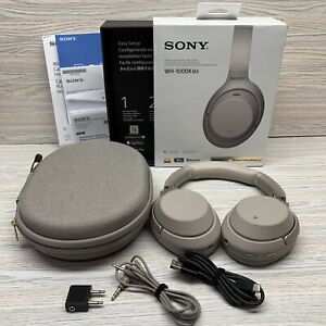 🔥Sony WH-1000XM3 Wireless Noise-Canceling Over-Ear Stereo  Headphones Silver