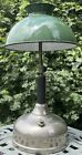 Antique 1925 Coleman Table Lamp Lantern Quick Lite with Enameled Shade