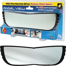 NEW Angel View Wide-Angle Rearview Mirror AS-SEEN-ON-TV Fits Most Cars