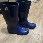 UGG Australia Women's Shaye Rain Boots - Blue,  US Size 9