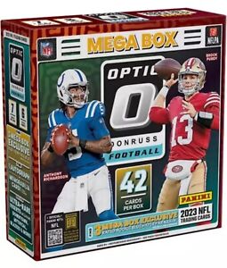 New Listing2023 Panini Donruss Optic NFL Football MEGA BOX Sealed Brand New QTY PRESALE