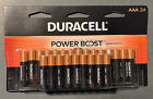 DURACELL POWER BOOST AAA BATTERIES 24 COUNT 1.5 V EXP 3/2030 NEW IN PACKS