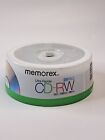 Memorex 25 Pack Ultra Rapide CD-RW Rewritable 12X 7000M 80 Min Blank CDs New