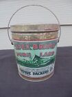 Vintage APEX BRAND PURE LARD TIN Empire Packing Co. Spokane, Washington 4lbs 2oz