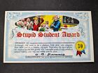 1964 Topps Nutty Awards Card # 30 Stupid Student Award (EX)
