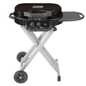Coleman RoadTrip 225 Portable Stand-Up Propane Grill, Gas Grill Black
