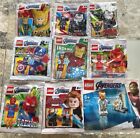 Lego Marvel Avengers Collectible Minifigure Foil Lot - Sealed Rare Minifigs!