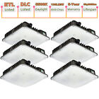 6pack 70w Commercial Electric LED Outdoor Canopy Area Security Light 8400 Lumens