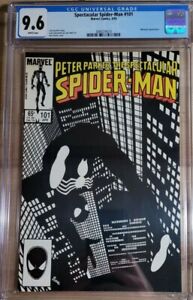 1985 Spectacular Spider-Man 101 CGC 9.6 Early Black Costume Symbiote Cover