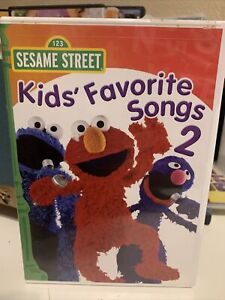 Sesame Street - Kids' Favorite Songs 2 - DVD - VERY GOOD Gs7