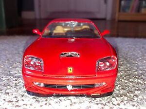 1996 Model Car Ferrari 550 Maranello Scale 1:24 Burago Made In Italy