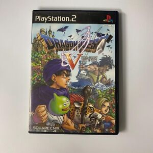 Dragon Quest 5 V PS2 with DQ VIII Premium Video Disc Playstation 2
