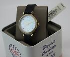 NEW AUTHENTIC FOSSIL TILLIE CRYSTALS GOLD BLACK MOP DIAL WOMEN'S BQ3758 WATCH