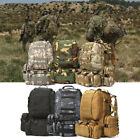 Outdoor Military Tactical Backpack 75L Large Rucksack Camping Hiking Travel Bag