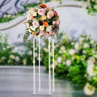 Clear Column Party Acrylic Floor Stand Wedding Backdrop Flower Stand Vase Decor