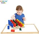 GYBBER&MUMU 25 Blocks Geometric Color Wooden Shape Sorting Montessori Learning