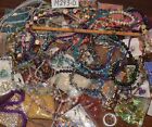 Large-Huge Lot Jewelry Making Beads,9+Lb.New,broken Strands,defects,Silver, Etc.