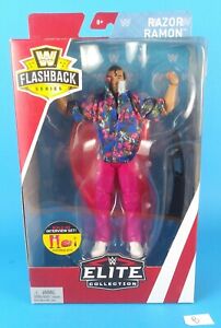 Razor Ramon Elite Flashback Scott Hall Mattel WWE Action Figures NEW WWF