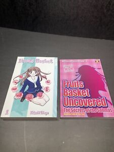 Fruits Basket Vol 1 & Uncovered English Manga Takaya Natsuki Tokyopop Lot Of 2