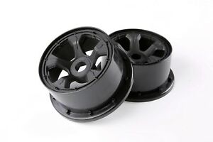 Rear Wheel Rim Black Plastic for 1/5 HPI Baja 5SC