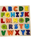 Wooden Alphabet Puzzle Set Baby Toys Kids Learning Educational Toys
