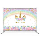 New ListingRainbow Unicorn Backdrop Birthday Party Photography Background Banner Supplies