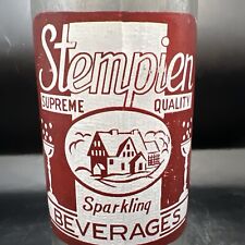 Stempien Supreme Quality  Beverages  acl Soda Bottle Detroit Michigan 10oz