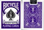 Purple Rider Back Bicycle Playing Cards Poker Size Deck USPCC Custom Limited New