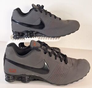 Nike Shox Deliver Anthracite 317547-066 Men's US 11 Black x Gray x Red (4/11/12)
