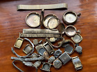 WATCHMAKER'S SCRAP GOLD 377g TOTAL WEIGHT of pocket and wrist watch cases/bands