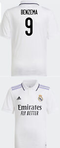 real madrid boys home jersey 2022/23
