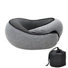 New ListingTravel Pillow Memory Foam Neck Support For Flight Comfortable Head Cushion Fit