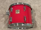 Yamaha 13” Power V Tom Candy Apple Red Drum Set Drums Drumset