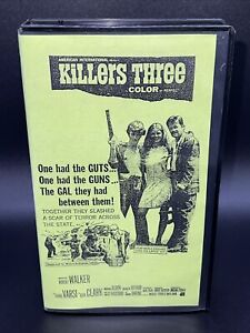 “Killers Three” (VHS 1968) Diane Varsi Dick Clark Merle Haggard
