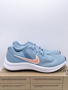 NEW Nike Star Runner 3 Sidewalk Chalk Blue Running Shoes DM4278-400 Mens Size 7Y
