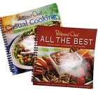 The Pampered Chef Casual Cooking 2002 & All The Best 2003 Cookbooks Lot of 2