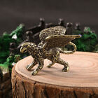 Antique Griffin Retro Solid Brass Ornaments Metal Artware Animal Figurines Toys