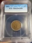 1877 Indian Head Cent ICG Slabbed KEY Date