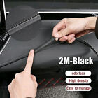 2M PU Leather Car Dashboard Decor Line Strip Sticker Moulding Trim Universal
