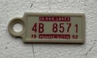 1962 Minnesota DAV Tag - MN Mini License Plate Key Chain Tag Veterans