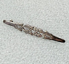 Vintage Sterling Silver Celtic Knot Bar Pin Brooch - Hallmarked, England