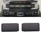 Set For Ford F150 2018-2020 Front Bumper Guards Inserts Pads End Caps Cover Trim