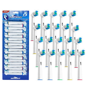 Electric Toothbrush Heads Fit for Oral B Braun 8-20Pcs Professional Brush Heads