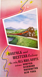 New ListingNorfolk & Western Railroad / Pocahontas & Cavalier / Route Schedule / Brochure