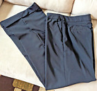 Worthington Dress Pants Womens Size 8 Modern Fit Ankle Cuffed Straight Black