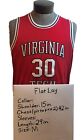 Vintage Unbranded Virginia Tech Dell Curry #30 Men's M Red